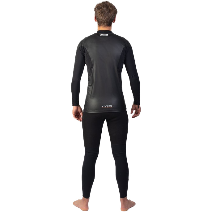 2025 Gul Mens Code Zero Vaprskin Long Sleeve Thermal Outer Top CZ0002 - Black